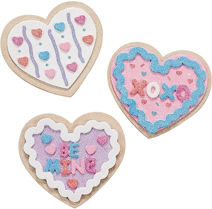 Valentine's themed cookie