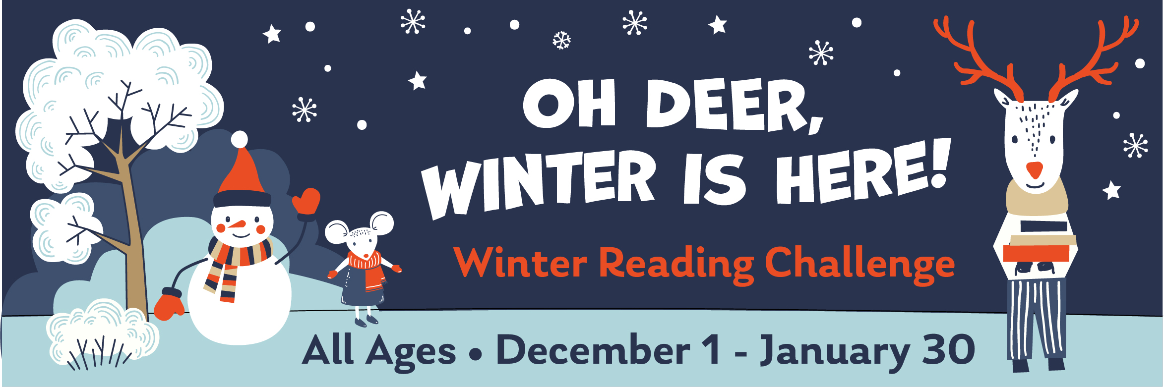 Winter Reading Page Banner