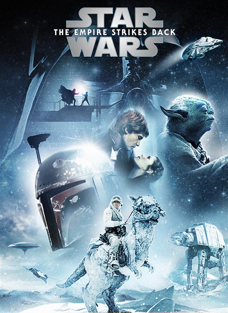 Empire Strikes Back poster with much wonderment!