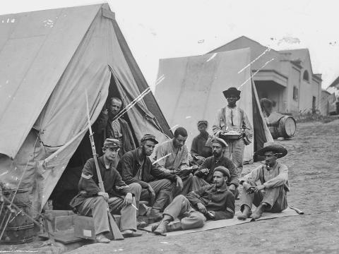 Camp Douglas Photo Tents
