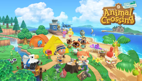Image of Animal Crossing game.