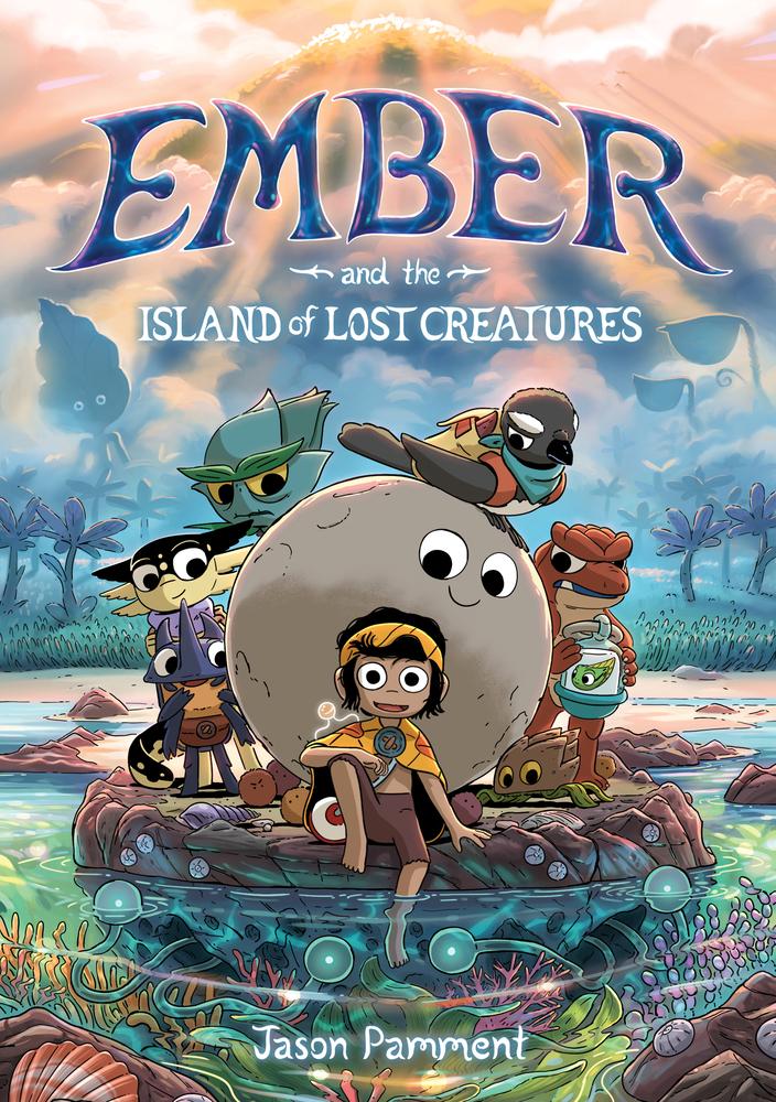 Cover of graphic novel Ember and the Island of Lost Creatures